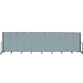 Screenflex 11 Panel Portable Room Divider, 5'H x 20'5 Screenflex 11 Panel Portable Room Divider, 5'H x 20'5