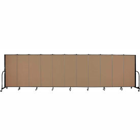 Screenflex 11 Panel Portable Room Divider, 5'H x 20'5 Screenflex 11 Panel Portable Room Divider, 5'H x 20'5