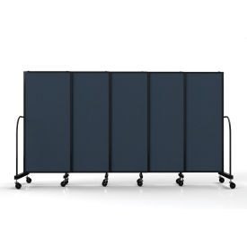 Screenflex Safeflex Bullet Resistant Sliding Divider 113W x 610"H Lake 