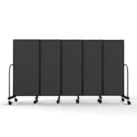 Screenflex Safeflex Bullet Resistant Sliding Divider 113W x 610"H Stone 