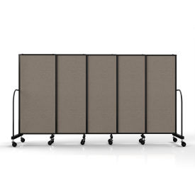 Screenflex Safeflex Bullet Resistant Sliding Divider 113W x 610"H Desert 