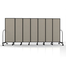 Screenflex Safeflex Bullet Resistant Sliding Divider 156"W x 610"H Sand 