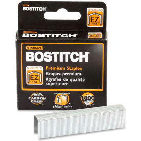 Standley Bostitch STCR130XHC Stanley Bostitch® EZ Squeeze™ 130 Premium Staples, 13/16" Leg, 210 Per Strip, 1000/Box image.