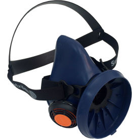 Sundstrom Cradle Half Mask, M/L, Blue - Pkg Qty 10 Sundstrom Cradle Half Mask, M/L, Blue - Pkg Qty 10