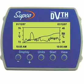 Sealed Unit Parts Co., Inc DVTH Supco Temperature/Humidity Logger with Display DVTH image.