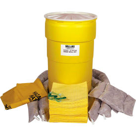 Sellars Retail Dist Co 99135 EverSoak® Hazmat 55 Gallon Drum Spill Kit, 47 Gallon Capacity, 1 Spill Kit/Case image.
