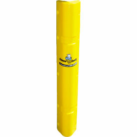 Sentry Protection System CNR42 Corner Sentry™ Corner Protector, Covers 4" x 4" of Corner, 42"H, Yellow image.
