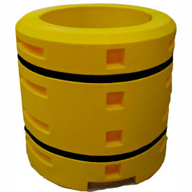 Sentry Protection System CS4442-30R Column Sentry® Column Protector, 30" Diameter Round Opening, 44" O.D. x 42"H, Yellow image.