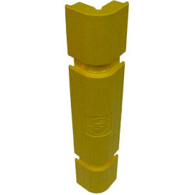 Sentry Protection System PSC-060-Y-CTN Park Sentry® Column Protector - Corners, For 24" x 24" Square Columns, Yellow, 4/Carton image.