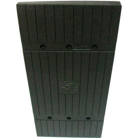 Sentry Protection System PSP-050-B-CTN Park Sentry® Column Protector - Planks, For 24" x 24" Square Columns, Black, 4/Carton image.