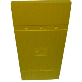 Sentry Protection System PSP-050-Y-CTN*** Park Sentry® Column Protector - Planks, For 24" x 24" Square Columns, Yellow, 4/Carton image.