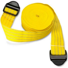 Sentry Protection System PSS-2500-YR-SL Park Sentry® Yellow Reflective Strap with Strap Lock Buckle, 100"L x 2"W, Set of 2 image.
