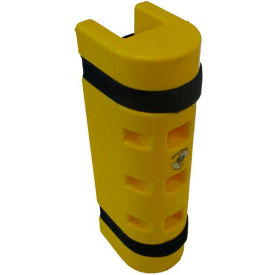Sentry Protection System RS75 Rack Sentry® Rack Protector, 3" x 3" Opening, 18"H, Yellow image.