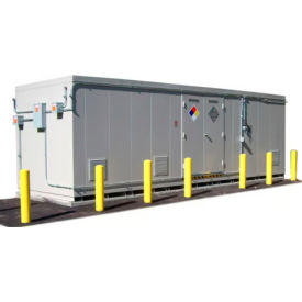 Securall® 48 Drum 2HR Fire-Rated Agri-Chemical Storage Building 26W x 8D x 83"H 