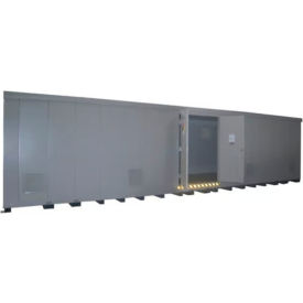 Securall® 64 Drum 2HR Fire-Rated Agri-Chemical Storage Building 34W x 8D x 83"H 