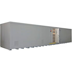 Securall® 80 Drum 2HR Fire-Rated Agri-Chemical Storage Building 42W x 8D x 83"H 