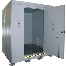 Securall® 9 Drum 4HR Fire-Rated Agri-Chemical Storage Locker 7W x 7D x 83"H 