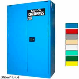 Securall  A&A Sheet Metal Products C345Md Green Securall® 45-Gallon, Self-Close, Acid & Corrosive Cabinet Md Green image.