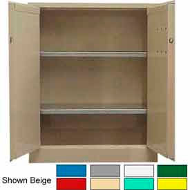 Securall  A&A Sheet Metal Products SS142Blue Securall® 36x18x42 Self-Latch Industrial Cabinet Blue image.