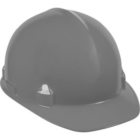 Jackson Safety® SC-6 Cap Style Hard Hat 4-Point Ratchet Suspension Gray Pack of 12