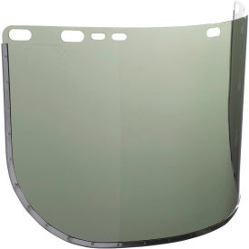 Jackson Safety® F30 Face Shield Window 8""L x 15-1/2""W x 1/16"" Thick Medium Green Pack of 24
