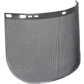 Jackson Safety® F60 Face Shield Window Wire Mesh 9""L x 15-1/2""W 0.016"" Thick Black