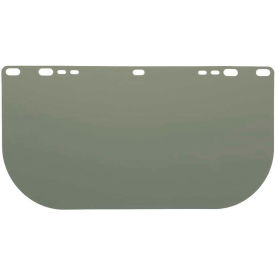 Jackson Safety® F20 Face Shield Window 8""L x 15-1/2""W x 1/16"" Thick Dark Green Pack of 36