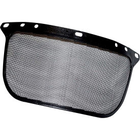 Jackson Safety® F60 Face Shield Window Wire Mesh 6-1/2""L x 15-1/2""W 0.02"" Thick Black