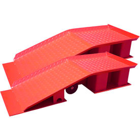 Sellstrom Mfg Co 3420ASD American Forge & Foundry Wide Truck Ramps, 20 Ton, 47"L x 18-1/4"W x 9-1/4"H, 51" Overall Length image.