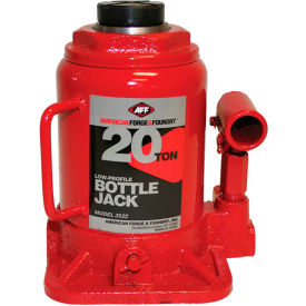 Sellstrom Mfg Co 3522 American Forge & Foundry Bottle Jack 20 Ton, Short Body image.