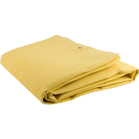 Jackson Safety® Acrylic Coated Fiberglass Welding Blanket 10W x 10H 23 oz. Fabric Yellow