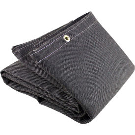 Jackson Safety® Vermiculite Coated Fiberglass Welding Blanket 10W x 10H Black