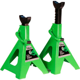 Sellstrom Mfg Co 55060 American Forge & Foundry Viking Jack Stand Set, 6 Ton, Ratcheting Style image.