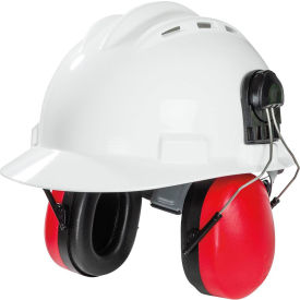 Sellstrom® HPS428 Premium Hard Hat Mounted Ear Muff NRR 28 dB Red/Black