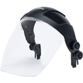 Sellstrom® DP4 Face Shield & Universal Hard Hat Adaptor 9""L x 12-1/18""W x 1/16"" Thick Clear