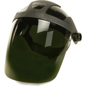 Sellstrom Mfg Co S32050 Sellstrom® S32050 DP4 Series Ratcheting Faceshield, Shade 5 IR, Polycarbonate, Uncoated image.