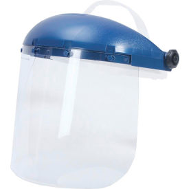 Sellstrom® 390 Premium Anti-Fog Face Shield Headgear 8""L x 12""W x 1/16"" Thick Clear