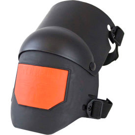 Sellstrom KneePro Hybrid UltraFlex III Knee Pad, Black Shell, Orange Strip, S96211