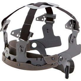Sellstrom Mfg Co 20230 Jackson Safety Advantage Series Ratcheting Headgear - Front and Full Brim image.