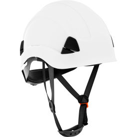 Sellstrom Mfg Co 20900 Jackson Safety CH-300 Climbing Industrial Hard Hat, Non-Vented, 6-Pt. Suspension, White image.