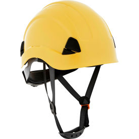 Sellstrom Mfg Co 20901 Jackson Safety CH-300 Climbing Industrial Hard Hat, Non-Vented, 6-Pt. Suspension, Yellow image.