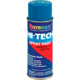 Seymour Of Sycamore Inc 16-129 Hi-Tech Enamel 16 Oz. Safety Blue 6 Cans/Case - 16-129 image.