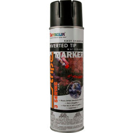 Stripe 3-Series Street & Utility Marking Paint 20 oz. Black (Asphalt) 20-363, 12/Case