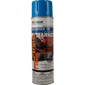 Stripe 3-Series Street & Utility Marking Paint 20 oz. Blue Fluorescent 20-369, 12/Case