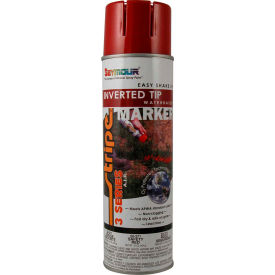 Seymour Of Sycamore Inc 20-371 Stripe® 3-Series Street & Utility Marking Paint 20 oz. Safety Red 20-371, 12/Case image.