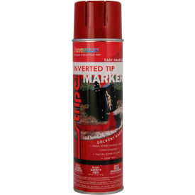 Stripe Solvent Base Street & Utility Marking Paint 20 oz. Safety Red 20-971, 12/Case