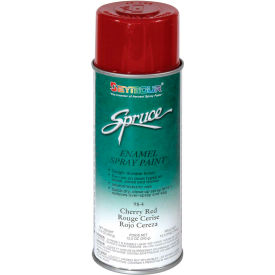 Seymour Of Sycamore Inc 98-4 Spruce General Use Spray Paint 16 Oz. Cherry Red 12 Cans/Case - 98-4 image.
