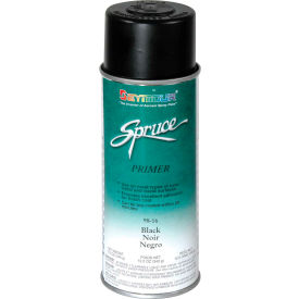 Seymour Of Sycamore Inc 98-16 Spruce General Use Spray Paint 16 Oz. Black 12 Cans/Case - 98-16 image.