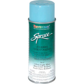 Spruce General Use Spray Paint 16 Oz. Gloss Light Blue 12 Cans/Case - 98-37