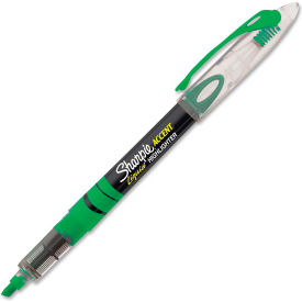 Sandford Ink Corporation 1754468 Sharpie® Accent Pen Style Liquid Highlighter, Chisel Tip, Fluorescent Green Ink image.